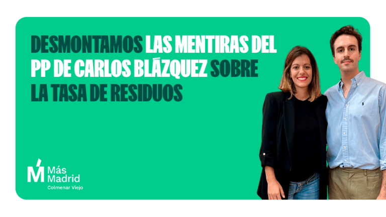 tasa de residuos de colmenar viejo