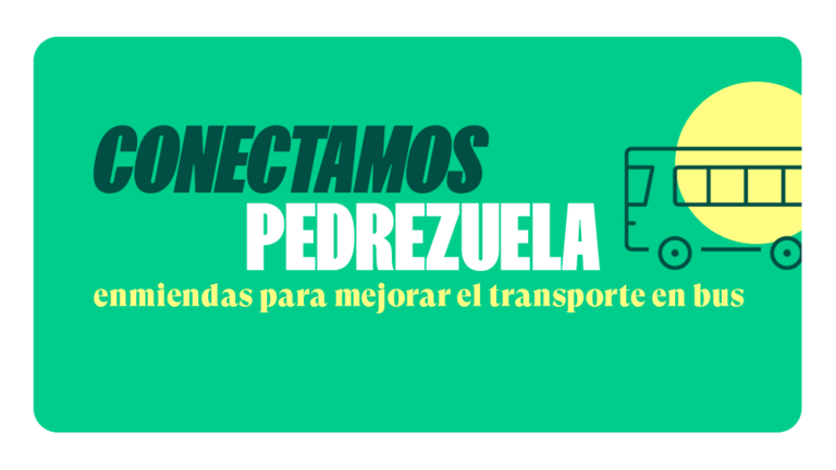 transporte autobús pedrezuela